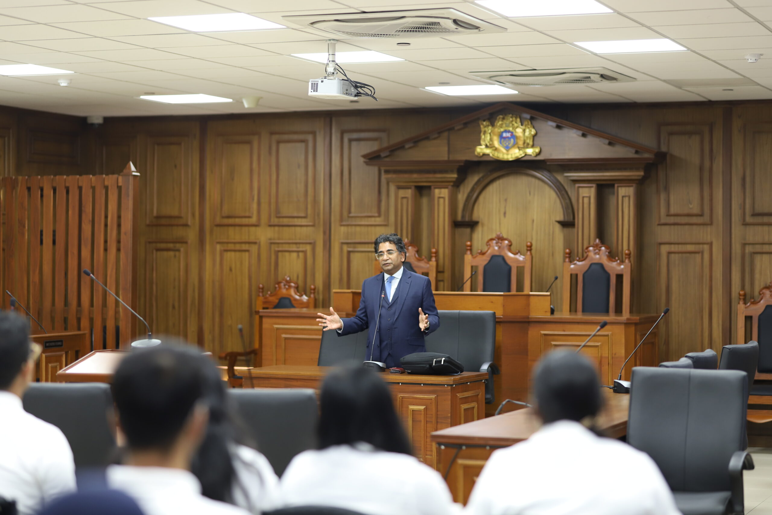 Demystifying Criminal Practice: Barrister Paul Mylvaganam Enlightens RIC Law Students