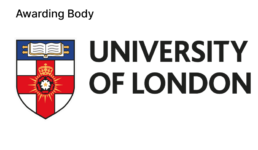 Official University of London logo, a globally recognized awarding body for prestigious international degree programs.